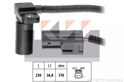 Датчик частоты вращения, автоматическая коробка передач KW купить