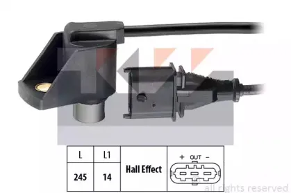 Датчик, положение распределительного вала KW купить