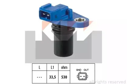 Датчик, положение распределительного вала KW купить