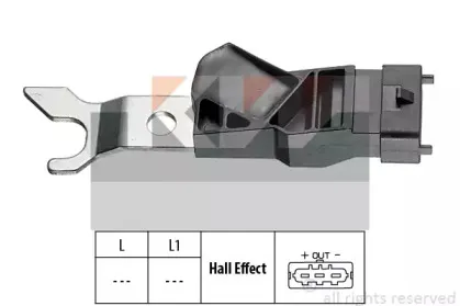 Датчик, положение распределительного вала KW купить