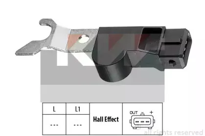 Датчик, положение распределительного вала KW купить