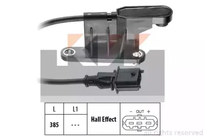 Датчик, положение распределительного вала KW купить