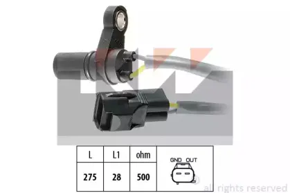 Датчик частоты вращения, автоматическая коробка передач KW купить
