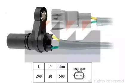 Датчик частоты вращения, автоматическая коробка передач KW купить
