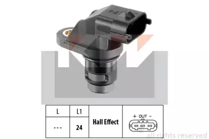 Датчик, положение распределительного вала KW купить