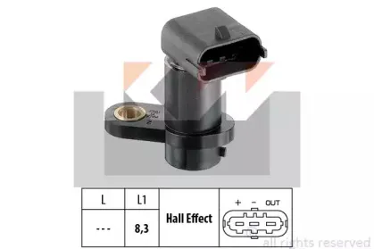 Датчик, положение распределительного вала KW купить
