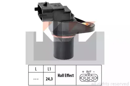 453 459 KW Датчик  р/вала,  к/вала (аналог EPS 1.953.459/Facet 9.0459 ) KW купить