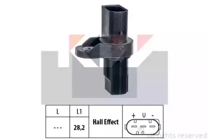 Датчик, положение распределительного вала KW купить