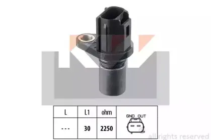 Датчик, положение распределительного вала KW купить