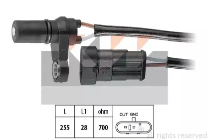 Датчик частоты вращения, автоматическая коробка передач KW купить