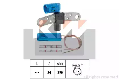 453 540K KW Датчик  р/вала,  к/вала (аналог EPS 1.953.540K/Facet 9.0540K ) KW купить