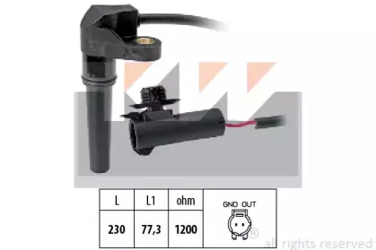 Датчик частоты вращения, автоматическая коробка передач KW купить