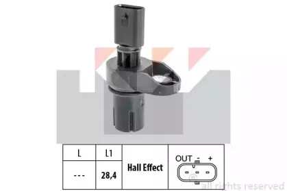 Датчик, положение распределительного вала KW купить
