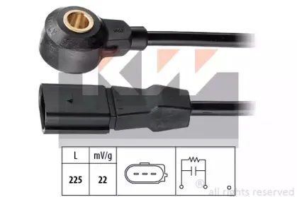 Датчик детонации KW купить