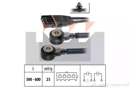 Датчик детонации KW купить