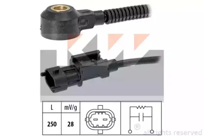 Датчик детонации KW купить