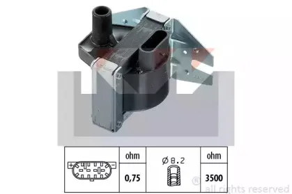 Катушка зажигания KW купить