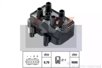 Катушка зажигания KW купить