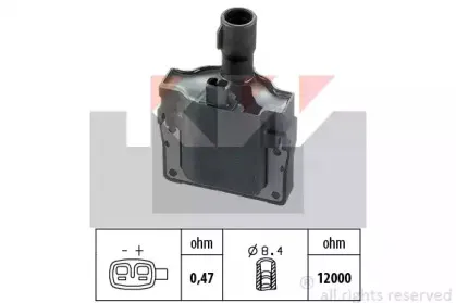 Катушка зажигания KW купить