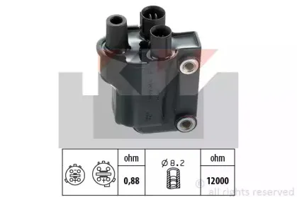 Катушка зажигания KW купить