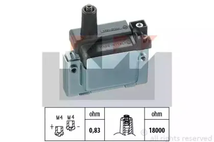 Катушка зажигания KW купить