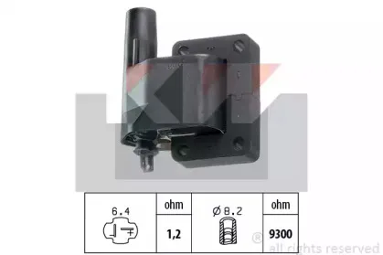 Катушка зажигания KW купить