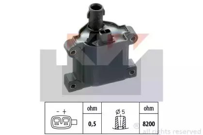 Катушка зажигания KW купить