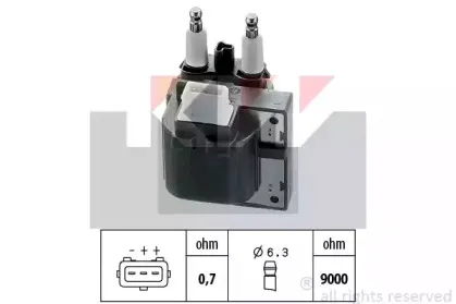 Катушка зажигания KW купить