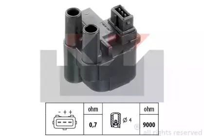 Катушка зажигания KW купить