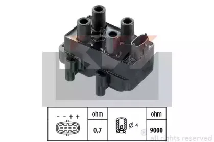 Катушка зажигания KW купить