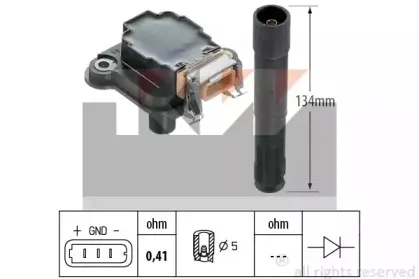 Катушка зажигания KW купить