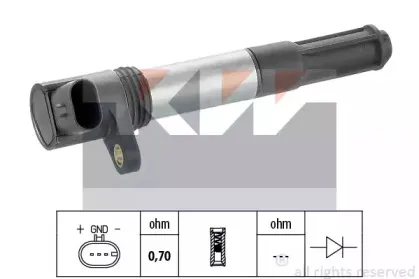 Катушка зажигания KW купить