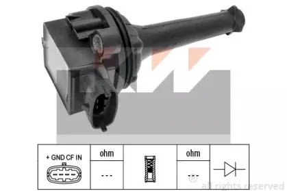 Катушка зажигания KW купить