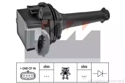 Катушка зажигания KW купить