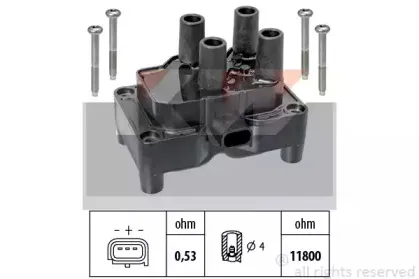 Катушка зажигания KW купить
