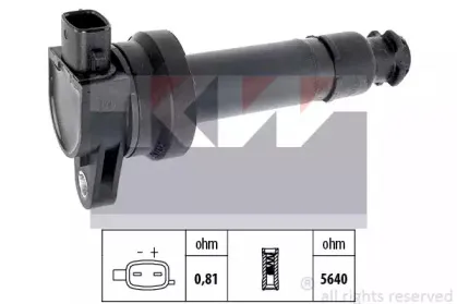 Катушка зажигания KW купить