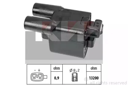 Катушка зажигания KW купить