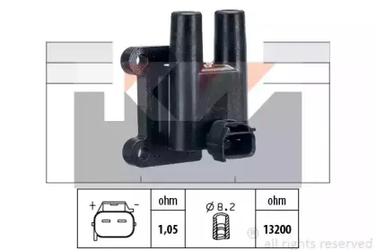 Катушка зажигания KW купить