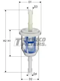 Топливный фильтр TECNECO FILTERS купить