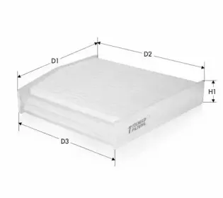 Фильтр, воздух во внутренном пространстве TECNECO FILTERS купить