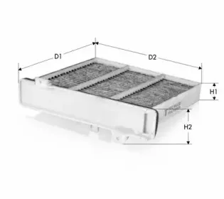 Фильтр, воздух во внутренном пространстве TECNECO FILTERS купить