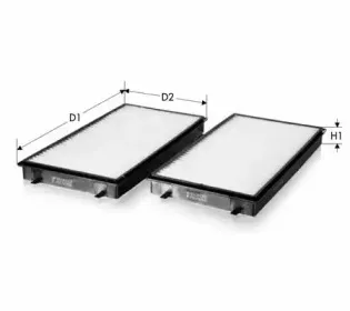 Фильтр, воздух во внутренном пространстве TECNECO FILTERS купить