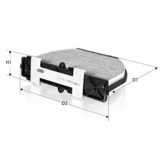 Фильтр, воздух во внутренном пространстве TECNECO FILTERS купить