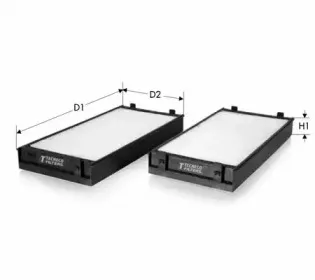 Фильтр, воздух во внутренном пространстве TECNECO FILTERS купить