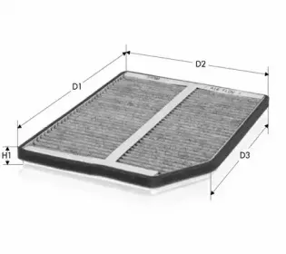 Фильтр, воздух во внутренном пространстве TECNECO FILTERS купить