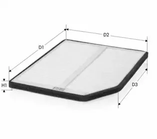 Фильтр, воздух во внутренном пространстве TECNECO FILTERS купить