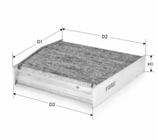 Фильтр, воздух во внутренном пространстве TECNECO FILTERS купить