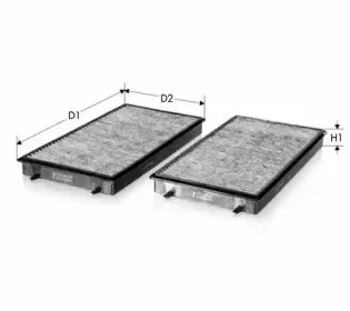 Фильтр, воздух во внутренном пространстве TECNECO FILTERS купить