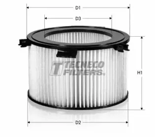 Фильтр, воздух во внутренном пространстве TECNECO FILTERS купить