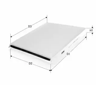 Фильтр, воздух во внутренном пространстве TECNECO FILTERS купить